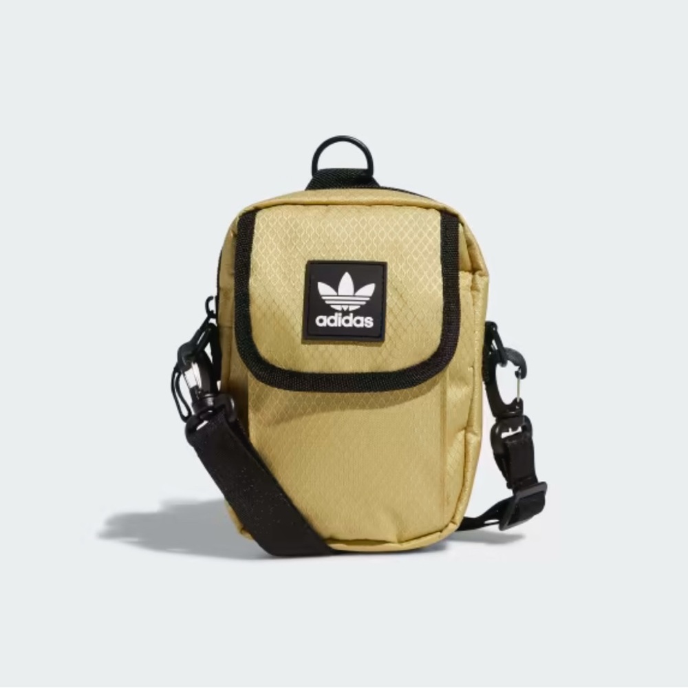 adidas Originals Unisex Utility Festival Crossbody Bag, Sand , One Size